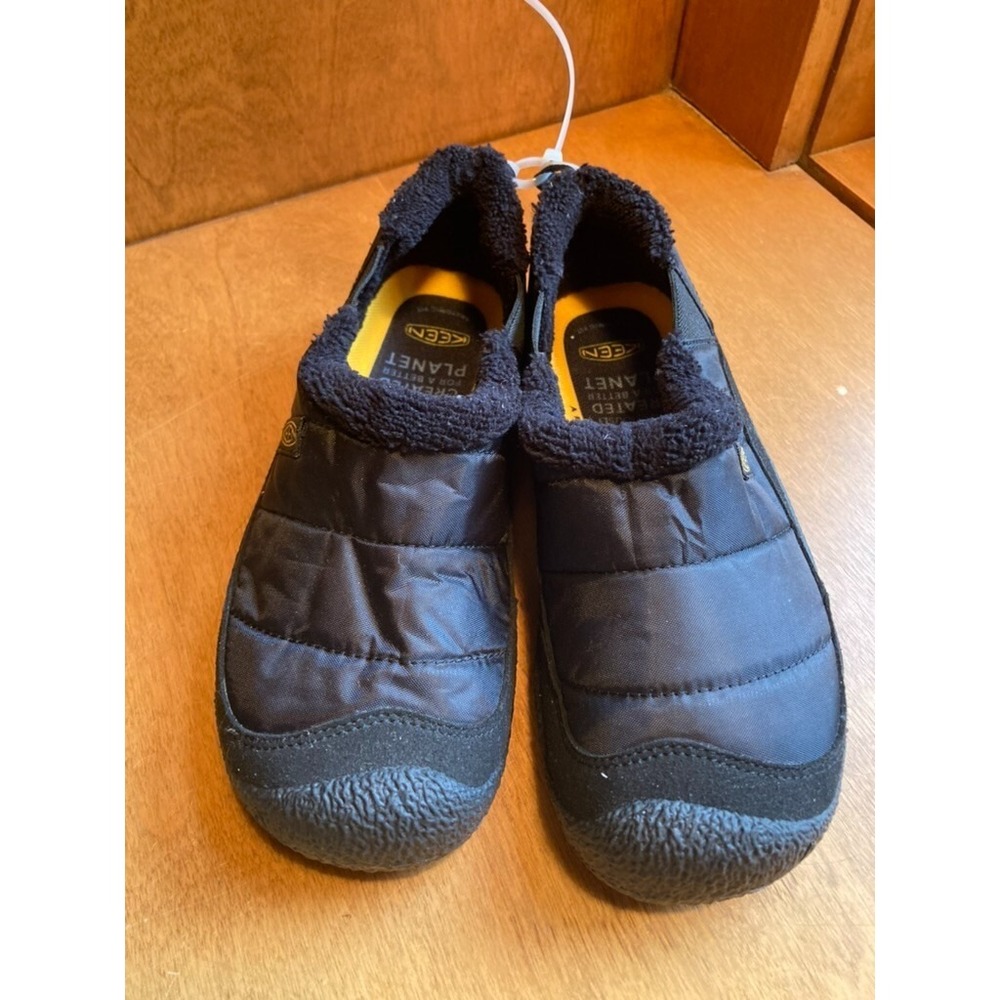 Keen Howser II Insulated Slip-On Sneakers Water Resistant Black Size US 3 NEW